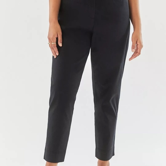 Maeve by Anthropologie Black High Rise Ankle Pants Women’s Size 12 - Picture 3 of 11